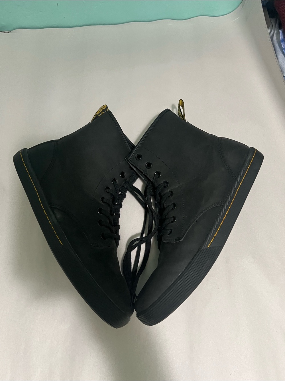 Dr. Martens Women's Black High-Top Lace-Up Boots - Picture 3 of 6